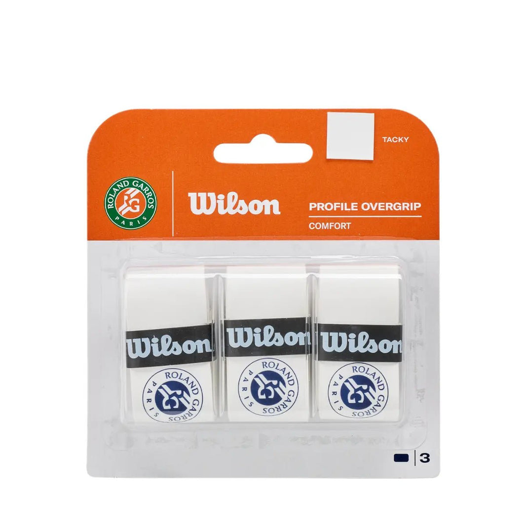 Wilson Pro Overgrip Roland Garros 3er-Pack